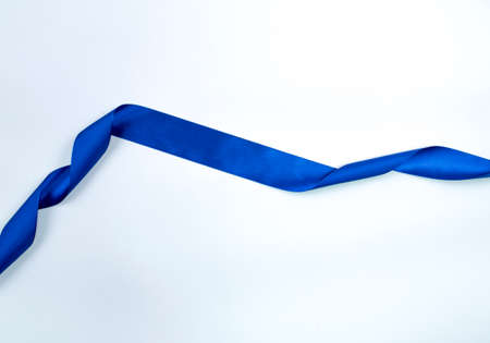 ribbon on white backgroundの写真素材