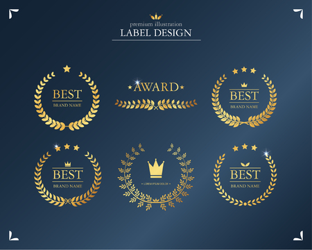 label designのイラスト素材