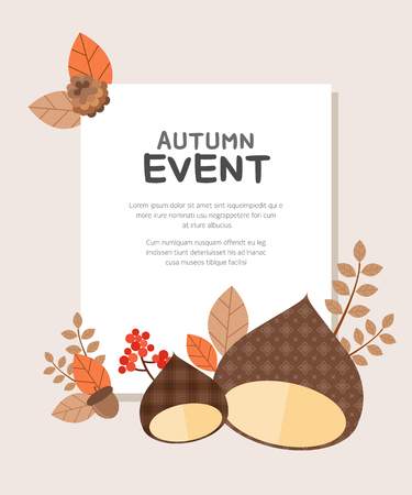 Autumn Eventのイラスト素材