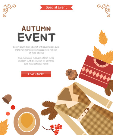 Autumn Eventのイラスト素材