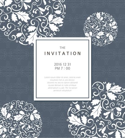 Invitation Designのイラスト素材