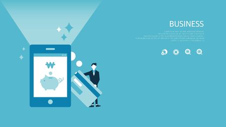 business illustrationのイラスト素材