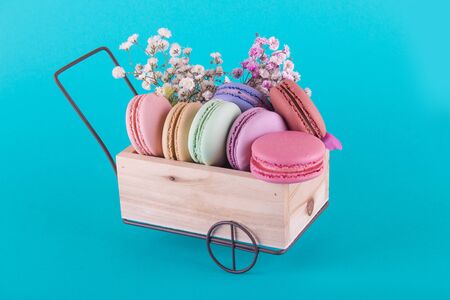 Delicious Macaroon Setの写真素材