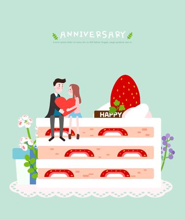 Love illustrationのイラスト素材