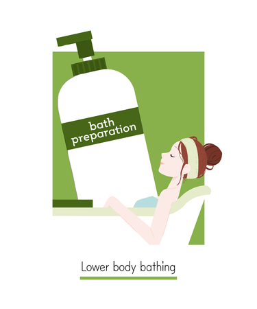 beauty illustrationのイラスト素材