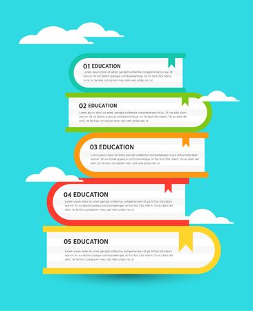 Info graphic designのイラスト素材