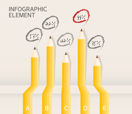 Info graphic designのイラスト素材