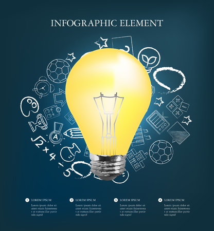 Info graphic designのイラスト素材