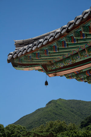 Beautiful traditional house in Korea