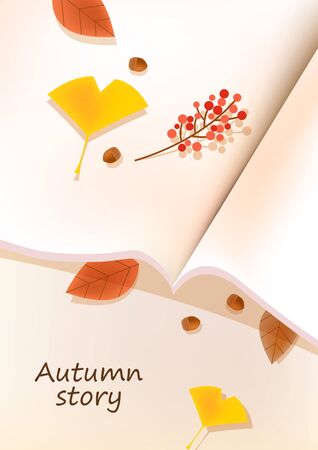 Autumn Illustrationのイラスト素材