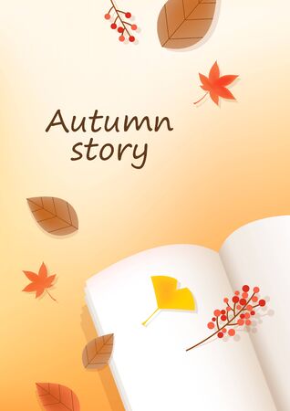 Autumn Illustrationのイラスト素材