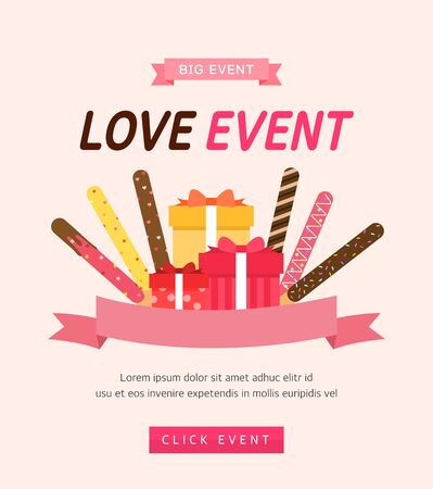 Love Day Eventのイラスト素材