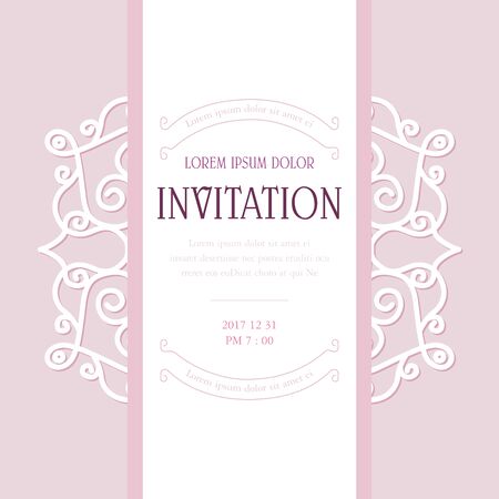 Invitation Designのイラスト素材