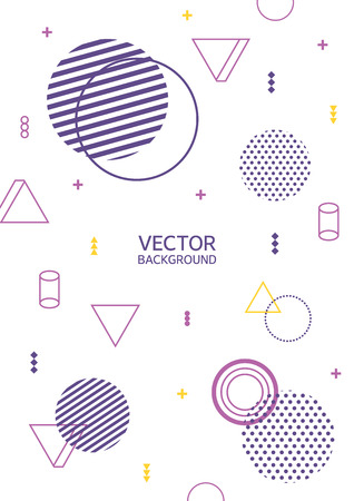 geometric background Vector illustration.のイラスト素材