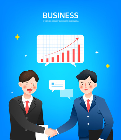Business situation illustrationのイラスト素材
