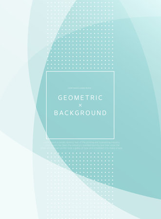 Simple geometric pattern background collectionのイラスト素材