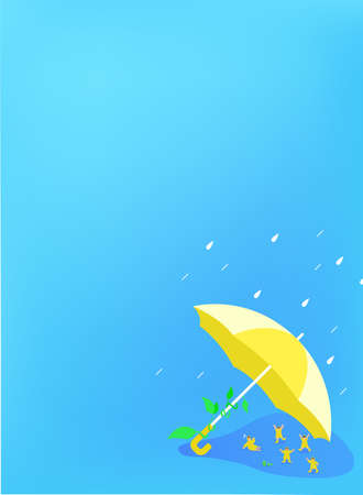 Summer Travel Minimal Background Collectionのイラスト素材