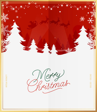 Year-end and New Year's card illustrationのイラスト素材