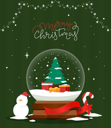 Year-end and New Year's card illustrationのイラスト素材