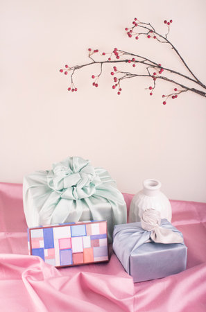 Holiday Chuseok gift concept photoの写真素材