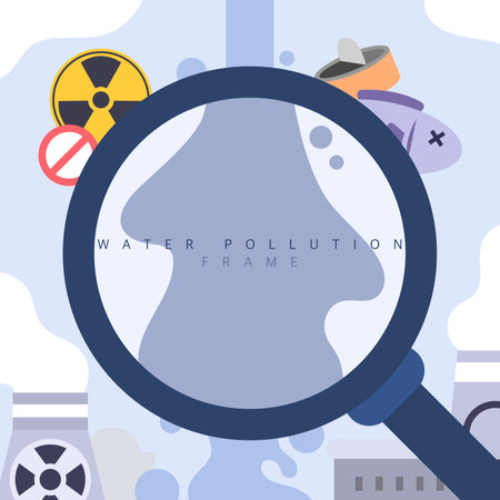 Environment, Food Object Frame illustrationのイラスト素材