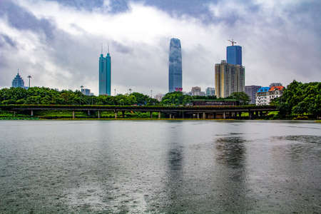 Honghu Shenzhen Parkのeditorial素材