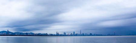 Shenzhen Bay sceneryの写真素材