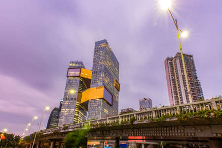 Tencent Binhai buildingのeditorial素材