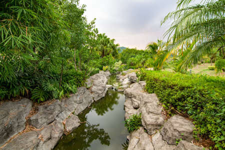 West Lake Park landscape viewの写真素材