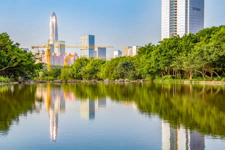 Shenzhen Beacon Hill Parkの写真素材