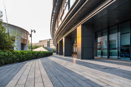 Sunset in Shenzhen cityのeditorial素材