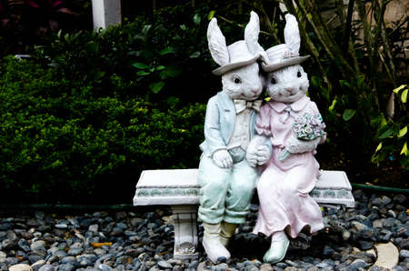 Love fairy sculpture in the parkのeditorial素材