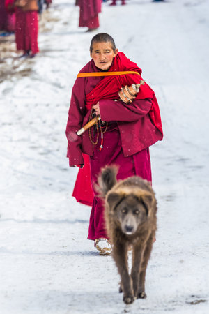 Seda buddhish college. Is in Sichuan province, China. It is the biggest Buddhish college of the...