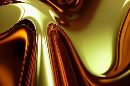 3d render, abstract background, iridescent holographic foil, metallic texture, ultraviolet wavy wallpaper, fluid ripples, liquid metal surface, esoteric aura spectrum, bright hue colorsの写真素材