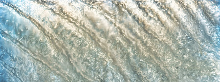 background image of water, blue water, bubbles, waves, stains. High quality photo