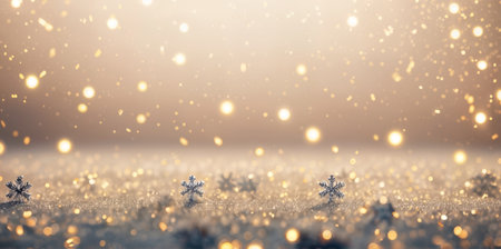 Sparkling holiday abstract background with stars and snowflakes. High quality photoの素材