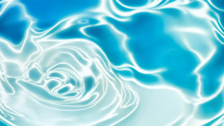 abstract waves texture, blue background. High quality photo