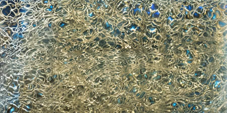 background image of water, blue water, bubbles, waves, stains. High quality photo
