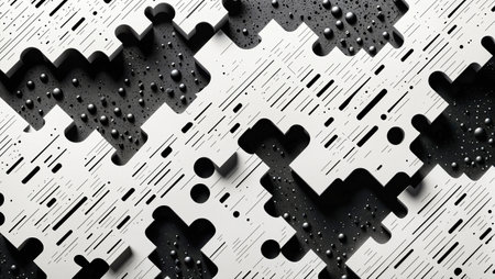 Halftone Style Art Backgroundの素材