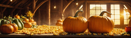 Fantastic and Beautiful Thanksgiving Backgroundの素材