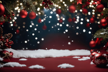 Christmas Theme Backgroundの素材