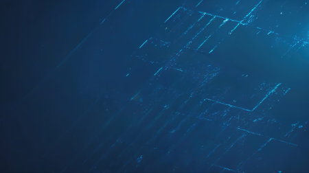 abstract blue background with some smooth lines in it and some grunge effectsの素材