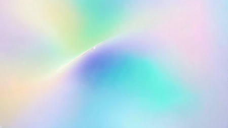 abstract rainbow background with some smooth lines in it and some spots on itの素材