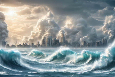 Concept of Global Climate Warmingの素材
