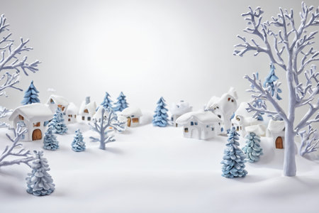 Clay Art - Winter Sceneryの素材