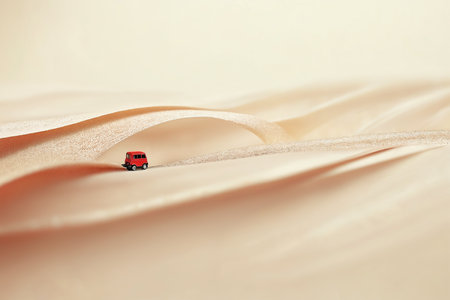 Macro photography, axis shift photography, creative posterの素材