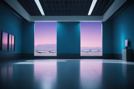 Airport Terminal Sceneryの素材