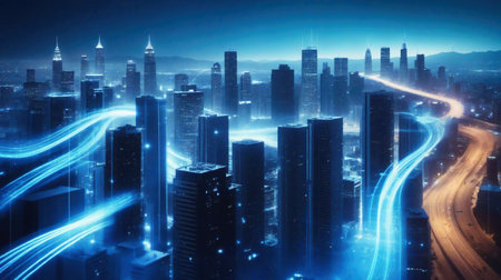 Concept of Future Information Cityの素材