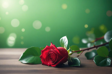 Valentine's Day Rose Design Elementsの素材