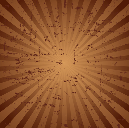 Grunge Radial Broun Background のイラスト素材
